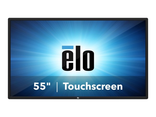 Elo 5553L, (54,6''), Touch, 4K, black