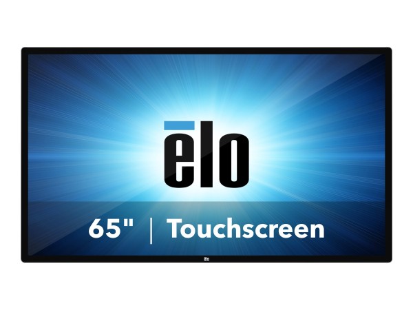 Elo 6553L, (64,6''), Touch, 4K, black