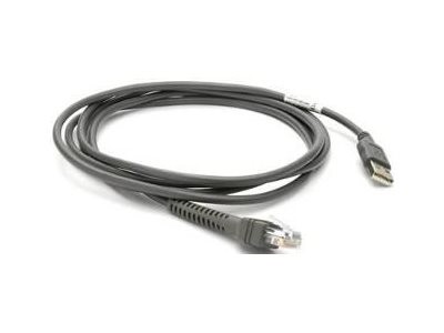 Zebra - USB cable - USB (M) - 2 m - for Symbol LS2208 - CBA-U01-S07ZAR