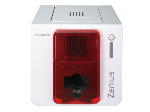 Evolis Zenius Expert Fire Red USB Eth ZN1H0000RS